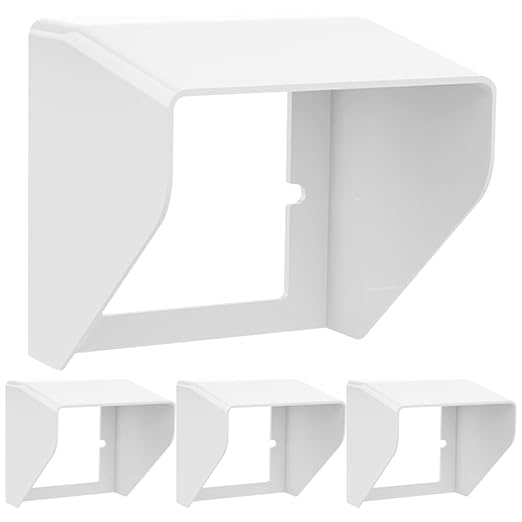GANAZONO Weatherproof Doorbell Enclosure Outdoor Electrical Outlet Box Cover Oblique Waterproof Rain Protector for Access Control Machines 3.39X3.62X3.39 Inches