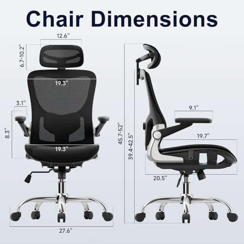 marrap Ergonomic Office Chair, Adjustable Lumbar Support