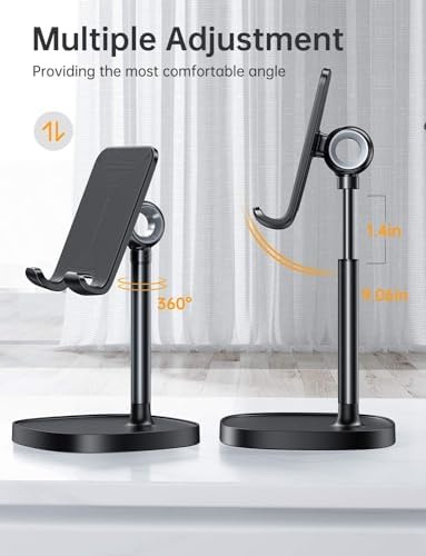 LISEN Cell Phone Stand Phone Holder for Desk, Gaming for Nintendo Switch