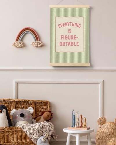 FGFK Positive Affirmations Wall Art Poster Hanger Frame 16x24 Inch