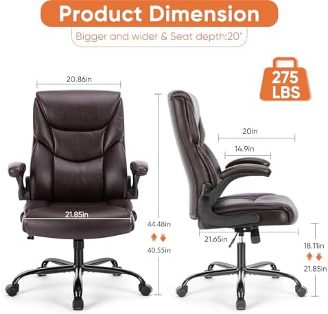 Sweetcrispy Heavy Duty Office Chair, Gaming Desk Chair 2 Pack