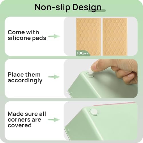 Vtopmart 25 Pack Plastic Drawer Organizers with Non-slip Rubber Pads