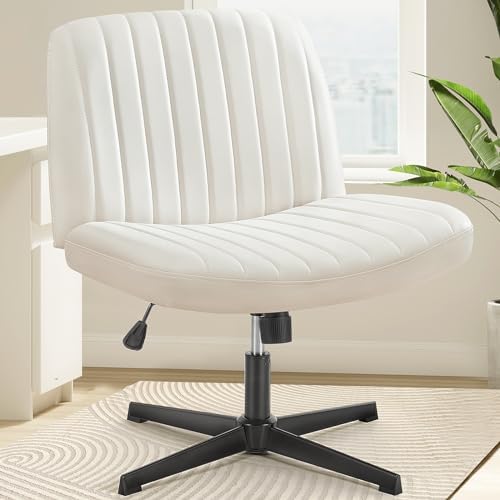 OLIXIS Criss Cross Chair, Vanity Chair, Home Office Desk