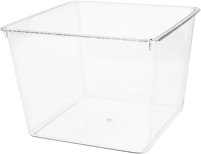 Wontee Hamster Sand Bath Sand Box Container Digging Hamster Bathroom for Hamsters Mice Syrian Hamsters Gerbils Small Animals (Square- 7.9" x 5.9")