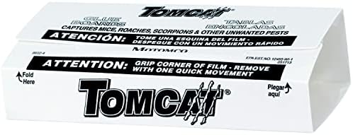 Tomcat Glue Boards with Eugenol for Enhanced Stickiness, 12 Sticky Traps
