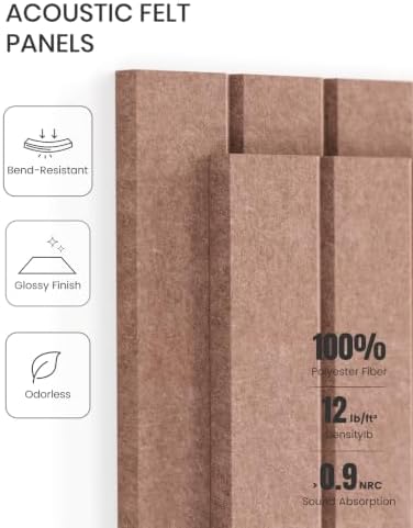 Fluxynara 48" x 36" Large Felt Bulletin Board, Terracotta