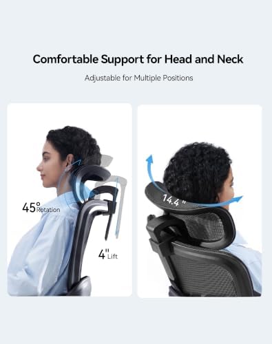 SIHOO B100 SE Ergonomic Office Chair, Desk Chair with Lumbar Support
