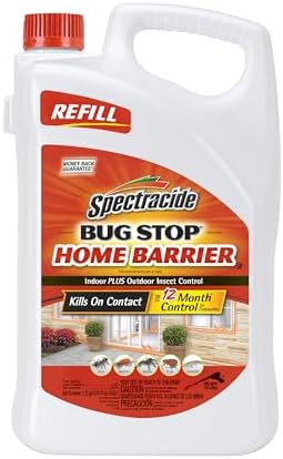 Spectracide Bug Stop Home Barrier 1.33 Gal, AccuShot Sprayer Refill