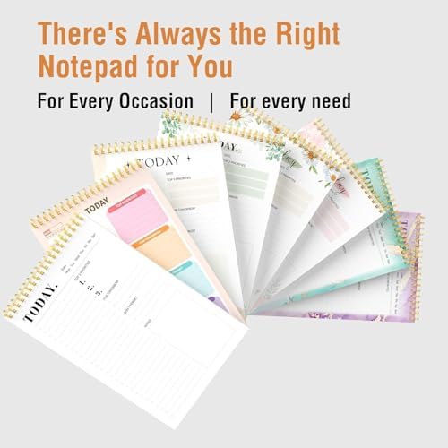 Forvencer To Do List Notepad with 52 Sheets (6.5 x9.8),To Do List Notebook