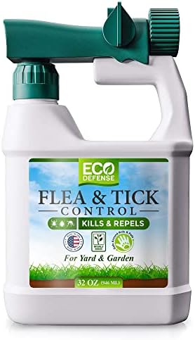 Mosquito, Flea, and Tick Spray for Yard, Covers 5,000 Square Feet