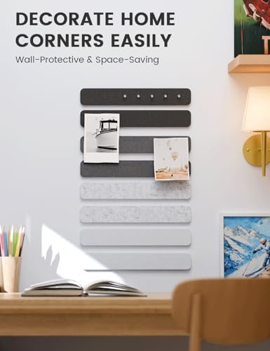 Fluxynara 13" x 2" Felt Wall Panels, Concrete Echo