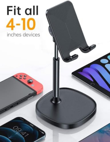 LISEN Cell Phone Stand Phone Holder for Desk, Gaming for Nintendo Switch