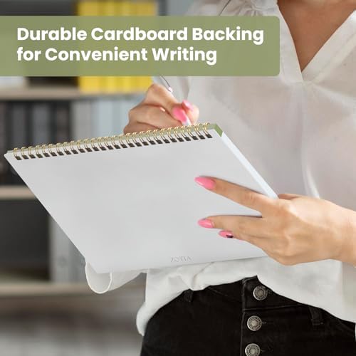 Weekly To Do List Notepad with 52 Undated Sheets（8.5"×11"）6 Pack - Undated Weekly Planner Notepad for Office Desk Accessories and Supplies - Forest Shades