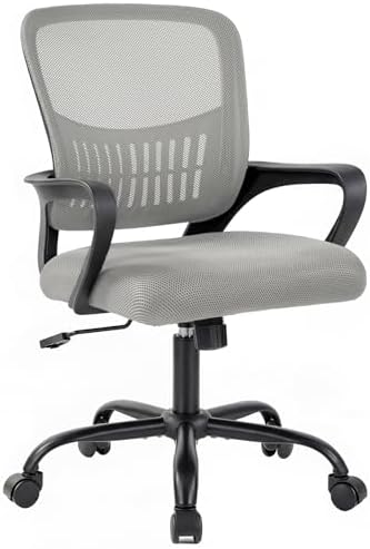 DUMOS Home Office Chair, Ergonomic Lumbar Support Desk Chair