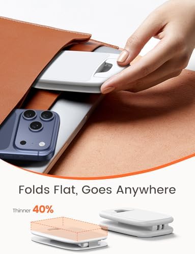 Lamicall Ultra-Thin Cell Phone Stand, Foldable Cellphone Holder for Desk