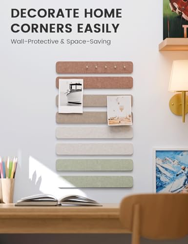 Fluxynara 13" x 2" Felt Wall Panels, Boho