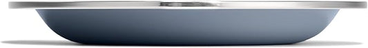Hydro Flask Stainless Steel Kids Plate- Dishwasher Safe, Stackable, Dinner Plate in Koala Gray