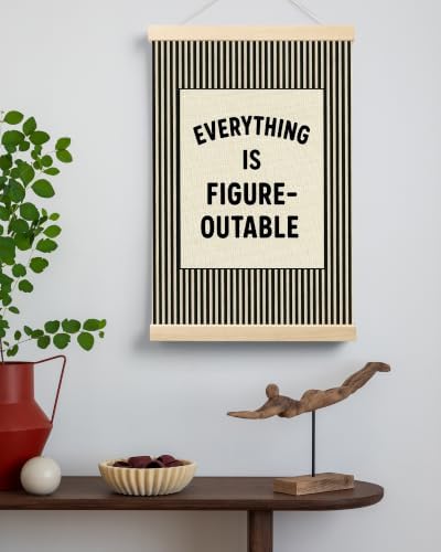 FGFK Positive Affirmations Wall Art Poster Hanger Frame 16x24 Inch