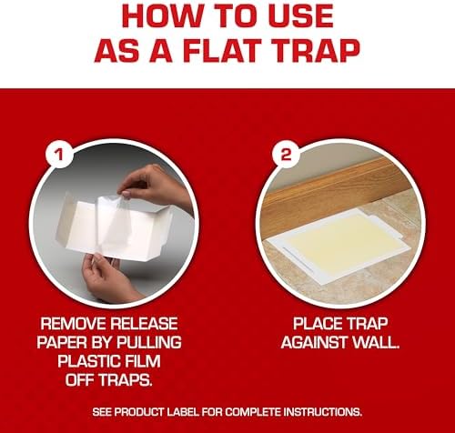 Tomcat Glue Boards with Eugenol for Enhanced Stickiness, 32 Sticky Traps