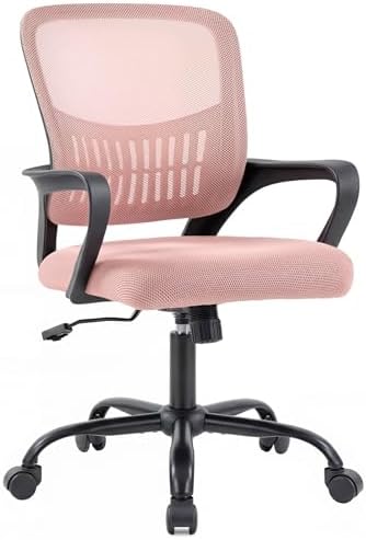 DUMOS Home Office Chair, Ergonomic Lumbar Support Desk Chair