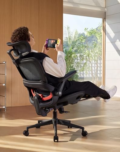 SIHOO B100 PRO Ergonomic Mesh Office Chair with Footrest