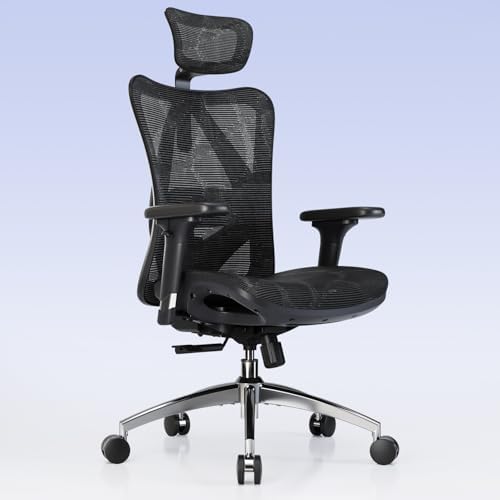SIHOO M57 Ergonomic Office Chair, Mesh Back Desk Chair with 3D Armrests