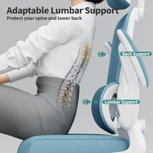 TRALT Office Chair Ergonomic Desk Chair - Gaming Chair with Lumbar Support