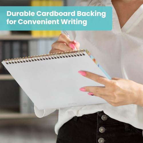 Weekly To Do List Notepad with 52 Undated Sheets（8.5"×11"）- Undated Weekly Planner Notepad for Office Desk Accessories and Supplies - Botanic Whimsy