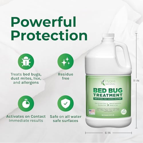 Hygea Natural Bed Bug Lice Killer Spray 128 oz