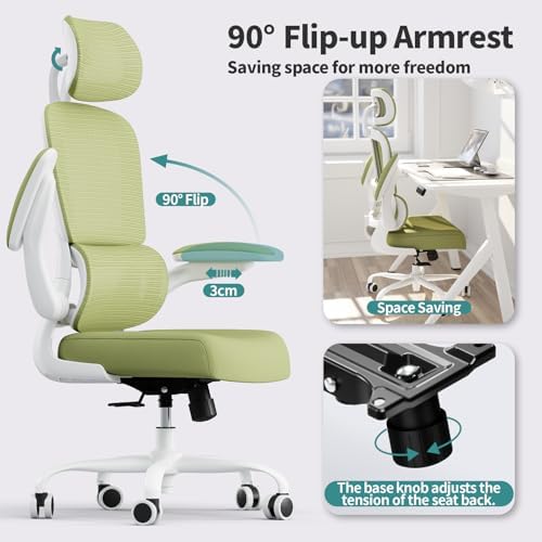 TRALT Office Chair Ergonomic Desk Chair - Gaming Chair with Lumbar Support