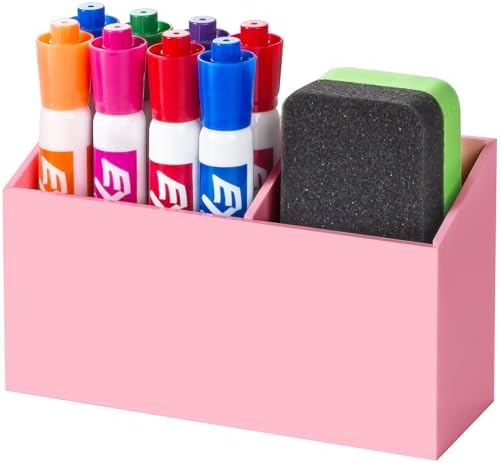 BEYGORM Magnetic Dry Erase Marker Holder for Whiteboard & Refrigerator