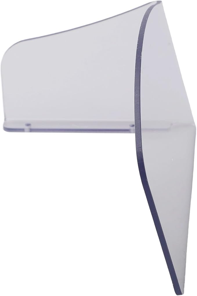 Waterproof Acrylic Rain Cover For Outdoor Electronic Or Mechanical Lock, Transparent Protective Housing For Access Control Systems, 155X110x100mm(Right)