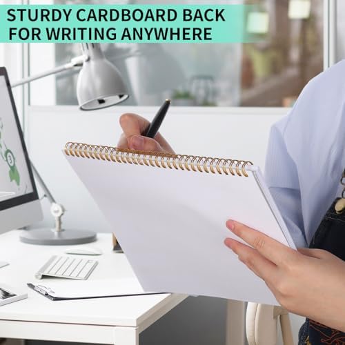 Thboxes Weekly Desk Planner, 8.5x11 In To Do List Notepad, 52 Sheets, Green
