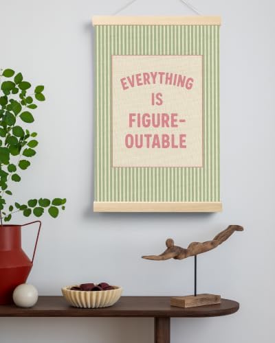 FGFK Positive Affirmations Wall Art Poster Hanger Frame 16x24 Inch