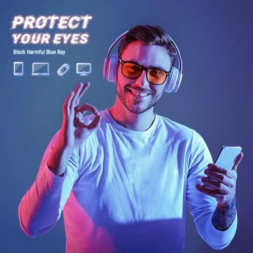 livho High Tech Blue Light Blocking Gaming Glasses