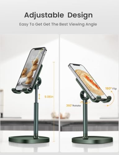 LISEN Cell Phone Stand Phone Holder for Desk, Gaming for Nintendo Switch