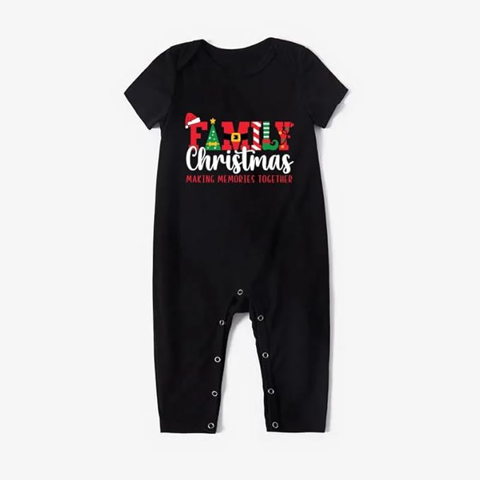 Family Christmas Pajamas Matching Sets Holiday Xmas Party Family Sleepwear Set Jammies for Couples