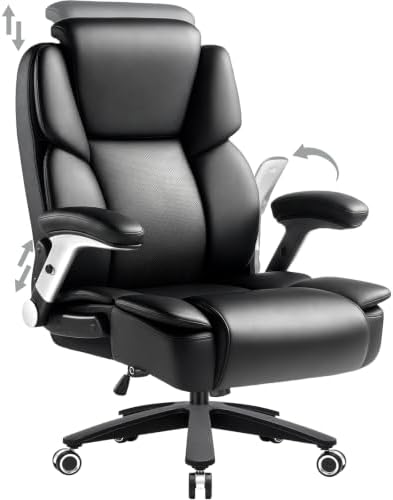 500LBS Big and Tall Office Chair,Heavy Duty Office Chair for Heavy People