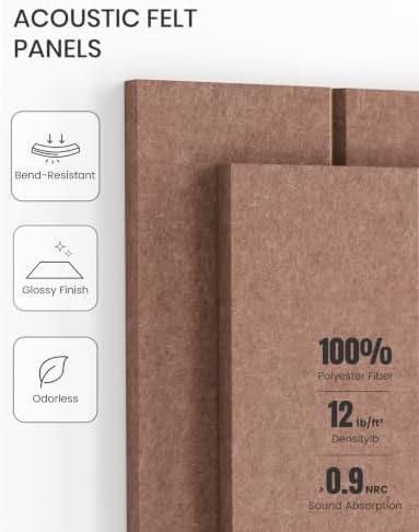 Fluxynara 48" x 36" Large Felt Bulletin Board, Terracotta