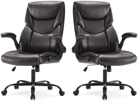 Sweetcrispy Heavy Duty Office Chair, Gaming Desk Chair 2 Pack