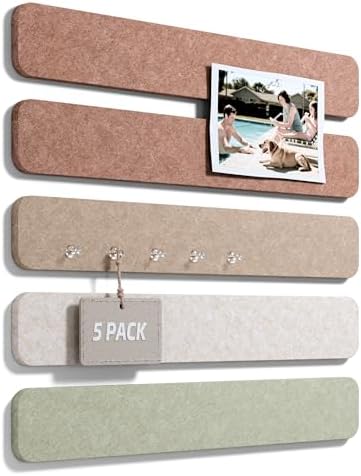 Fluxynara 13" x 2" Felt Wall Panels, Boho