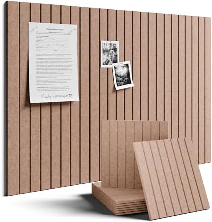 Fluxynara 36" x 24" Large Felt Bulletin Board, Terracotta