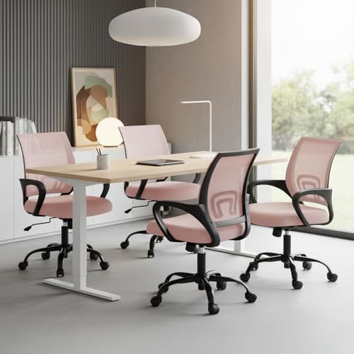 OLIXIS Ergonomic Office Chair 2 Pack, Home Desk Mesh Chairs, Lumbar Support