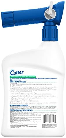Cutter Bug Control Spray Concentrate | Kills Mosquitoes | For Insects | Pack of 2
