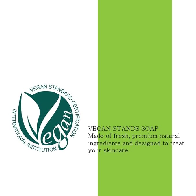 CDH7DAYS EWG VERIFIED VEGAN BAR SOAP/HANDMADE (MADE IN KOREA) Natural Body Soap Bar, Plant-Based, Handmade RELAX CARE ROLLING PACK ALL-IN-ONE SOAP Recommendation for BLACKHEAD & DEEP CLEANSING)