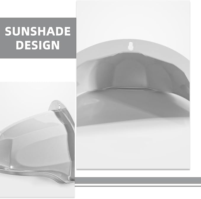 4pcs Universal Sun Rain Shade Cover,Sun Rain Shade Cover Shield,Security Sun Rain Shade,Outdoor Security Cover for Outdoor