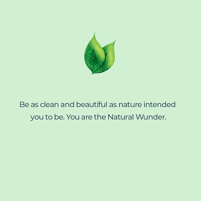 Natural Wunderz Body Wash with Turmeric and Raw Sugar, 32 Fl Oz, Exfoliating Gentle Cleanser and Shower Gel for all skin types, Vegan, Sulfate Free, and Cruelty Free Body Scrub