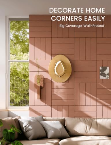 Fluxynara 48" x 36" Large Felt Bulletin Board, Terracotta
