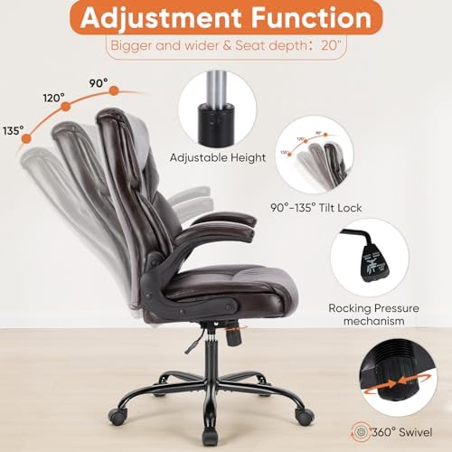 Sweetcrispy Heavy Duty Office Chair, Gaming Desk Chair 2 Pack