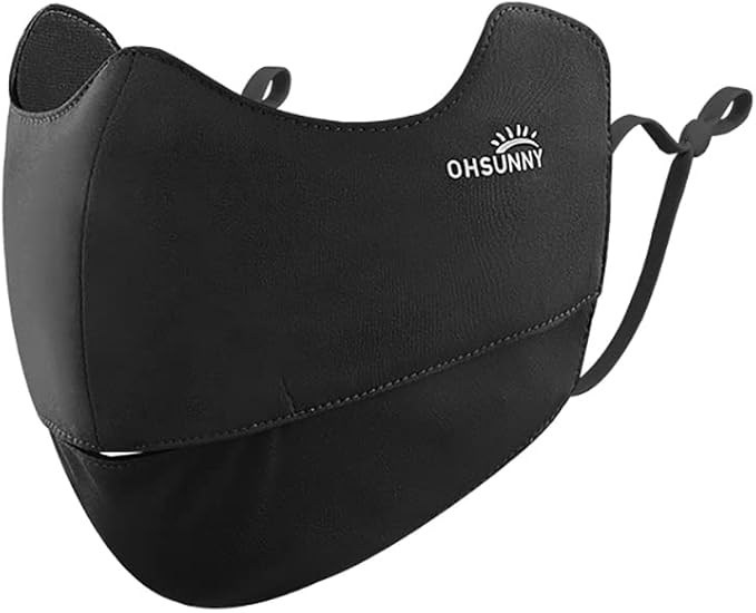 Sun Protection UPF 50+ UV Face Cover Summer Face Mask Neck Gaiter with Ear Loops SLN3M308